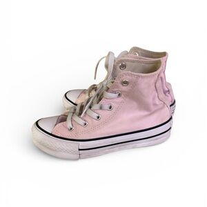 Pink High-Top Sneakers